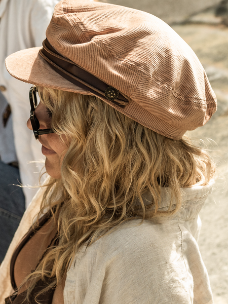 Tan Corduroy Hat