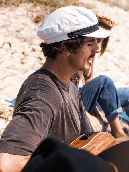 Bone White Hat