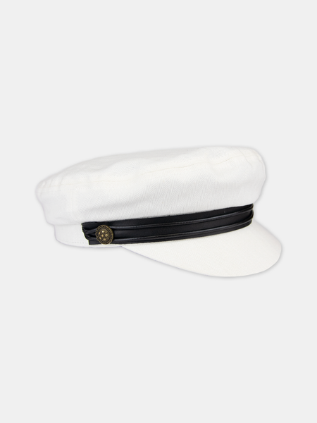 Bone White Hat