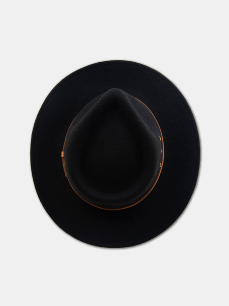 Jet Black Fedora