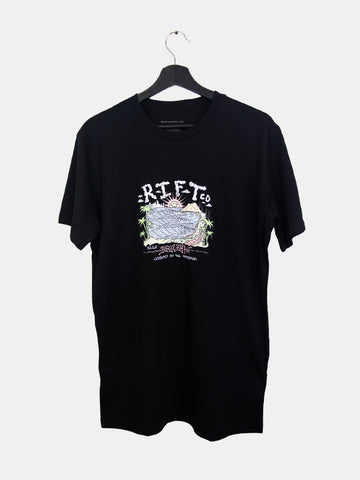 Burleigh Heads Tee - Black